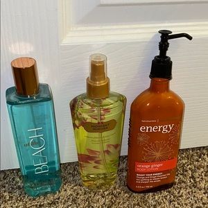 Sprays and lotion